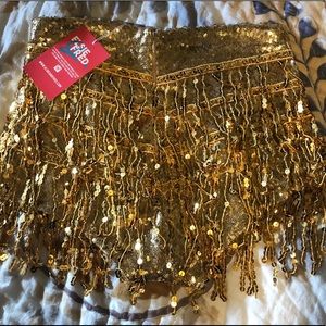 Elsie & Fred La Bamba Sequin Tassel Shorts